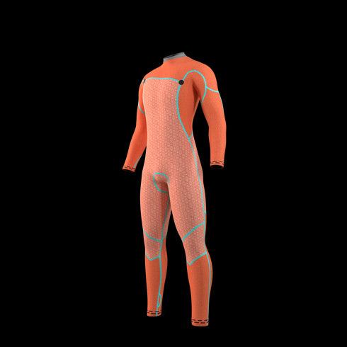 Mystic - Voltt FullSuit 5/4/3 FZIP - Schwarz